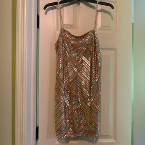 Show Me Your Mumu Sequin Strappy Dress